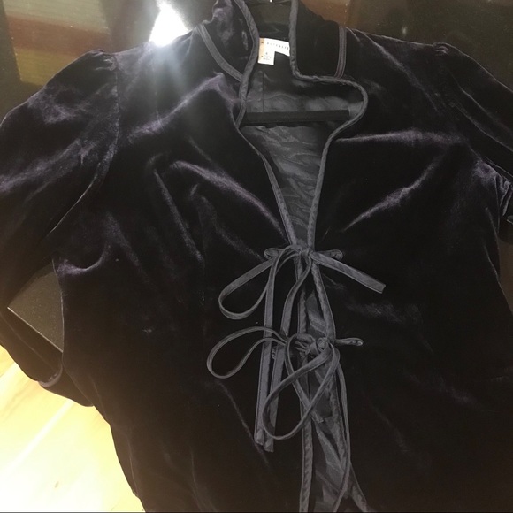 Banana Republic velvet blazer - Picture 3 of 8